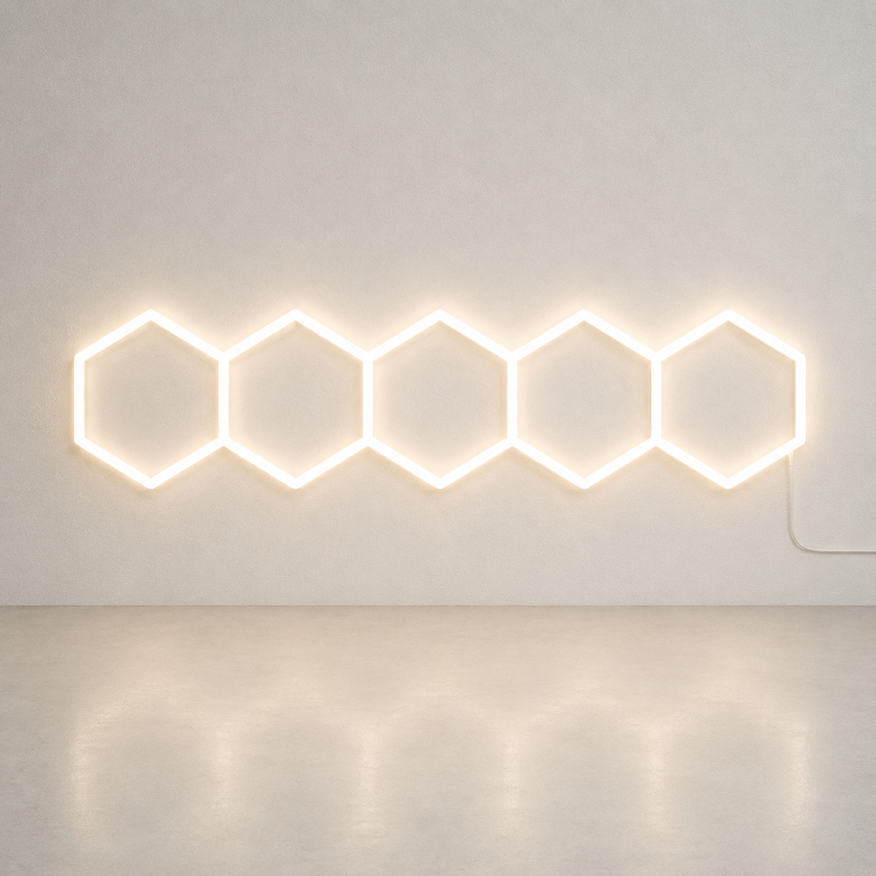 Néon LED garage | Blanc Luxueux