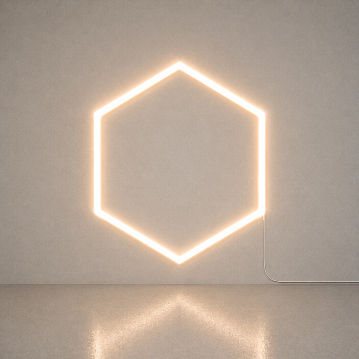 Néon LED garage | L'Hexagone Seul