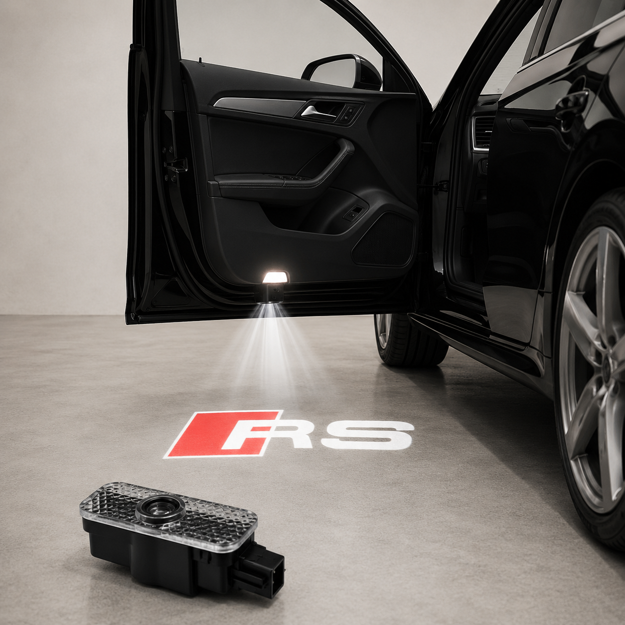 LED Voiture | Projecteur Porte Audi RS