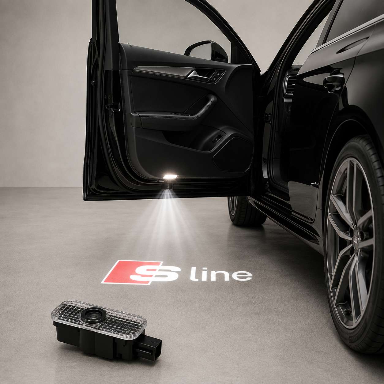 LED Voiture | Projecteur Porte Audi S Line