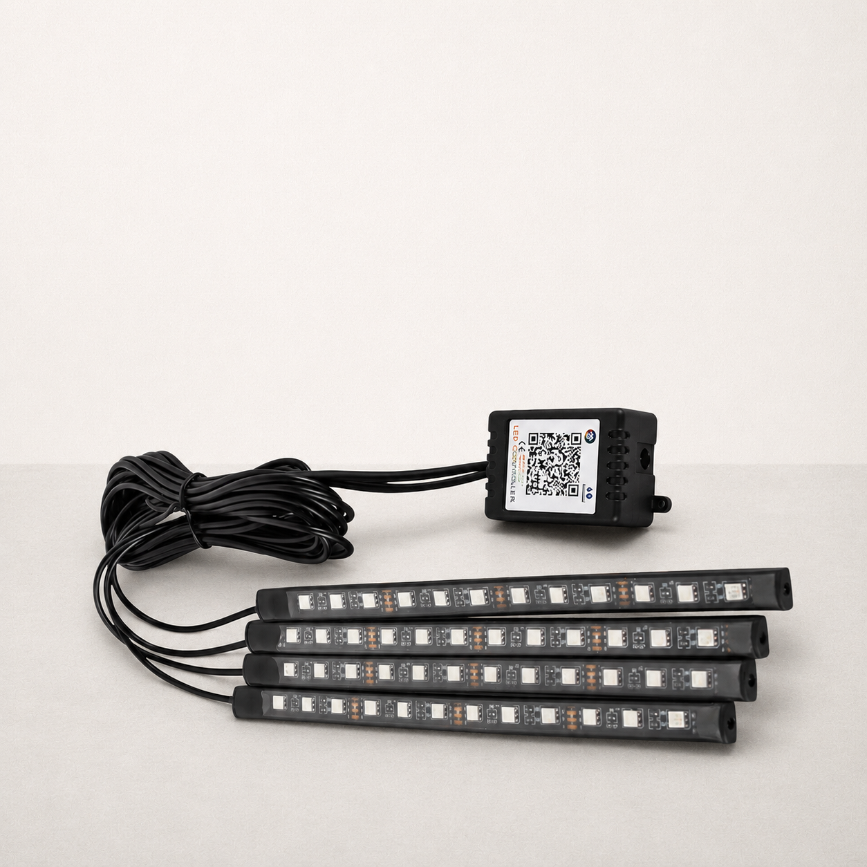LED Voiture | Kit LED Intérieur RGB 48 LED USB