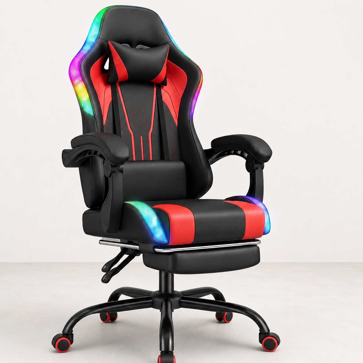 Chaise gaming LED | Fauteuil Gaming LED Racing