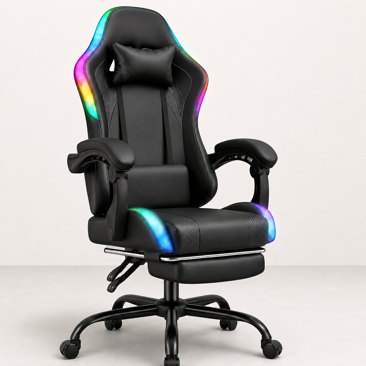 Chaise gaming LED | Chaise Gaming LED Ergonomique