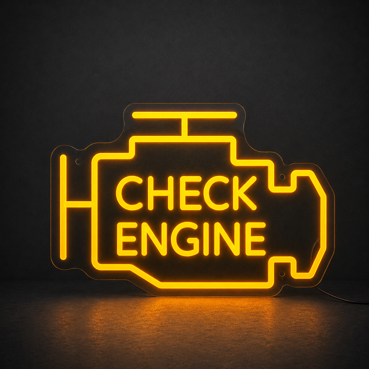 Néon LED | Néon Garage Check Engine Atelier