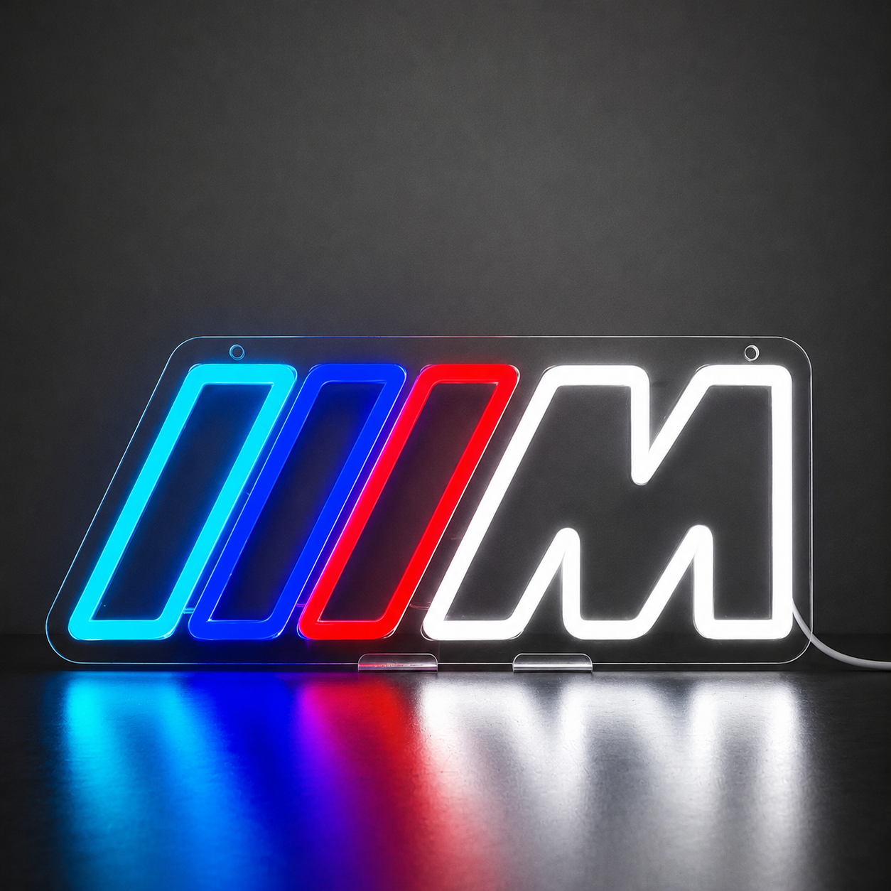Néon LED | Néon BMW Racing Bleu