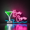 Néon LED | Néon Bar Open Bleu