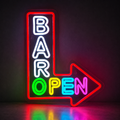 Néon LED | Néon Bar Open Vert