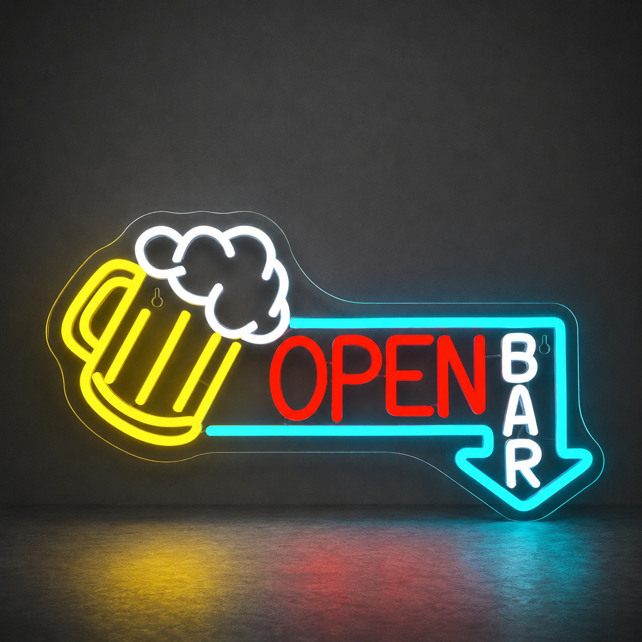 Néon LED | Néon Bar Open RGB