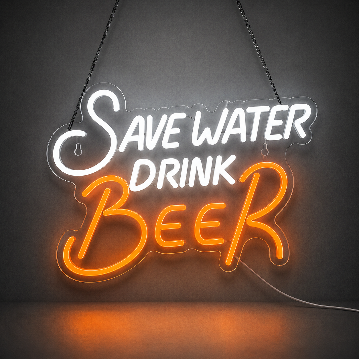 Néon LED | Néon Bar Beer Orange