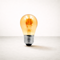 Ampoule LED E27 | Mini Globe G45 Vintage Ambré