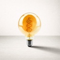 Ampoule LED E27 | Globe G80 Filament Ambré