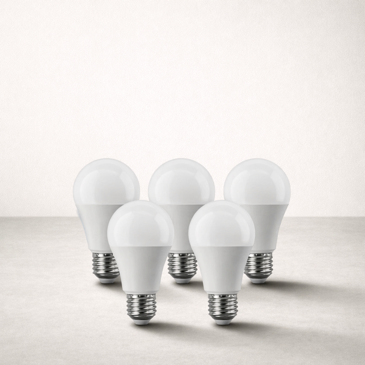 Ampoule LED | Pack 5 Ampoules E27 10W Blanc