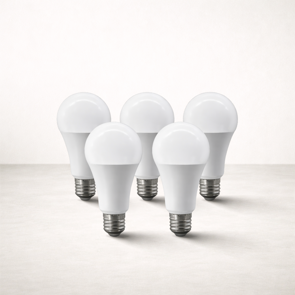 Ampoule LED | Pack 5 Ampoules E27 18W Haute Lumière