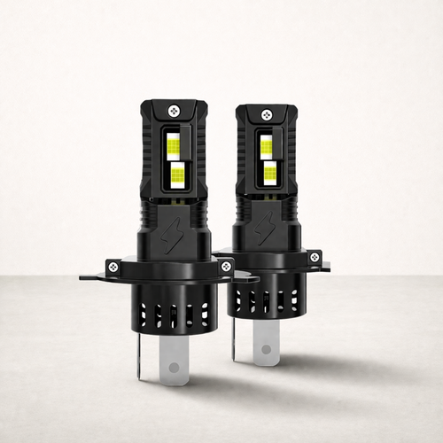 Ampoule H4 LED | H4 phare noir haute intensité