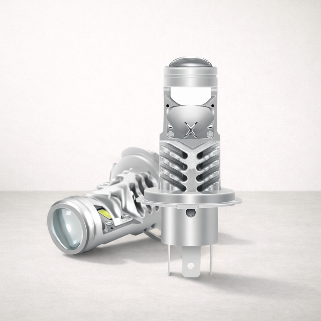Ampoule H4 LED | H4 phare lentille grand angle