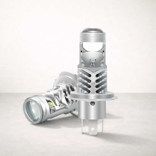 Ampoule H4 LED | H4 phare lentille grand angle