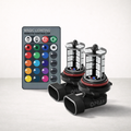 Ampoule H4 LED | H4 phare RGB multicolore