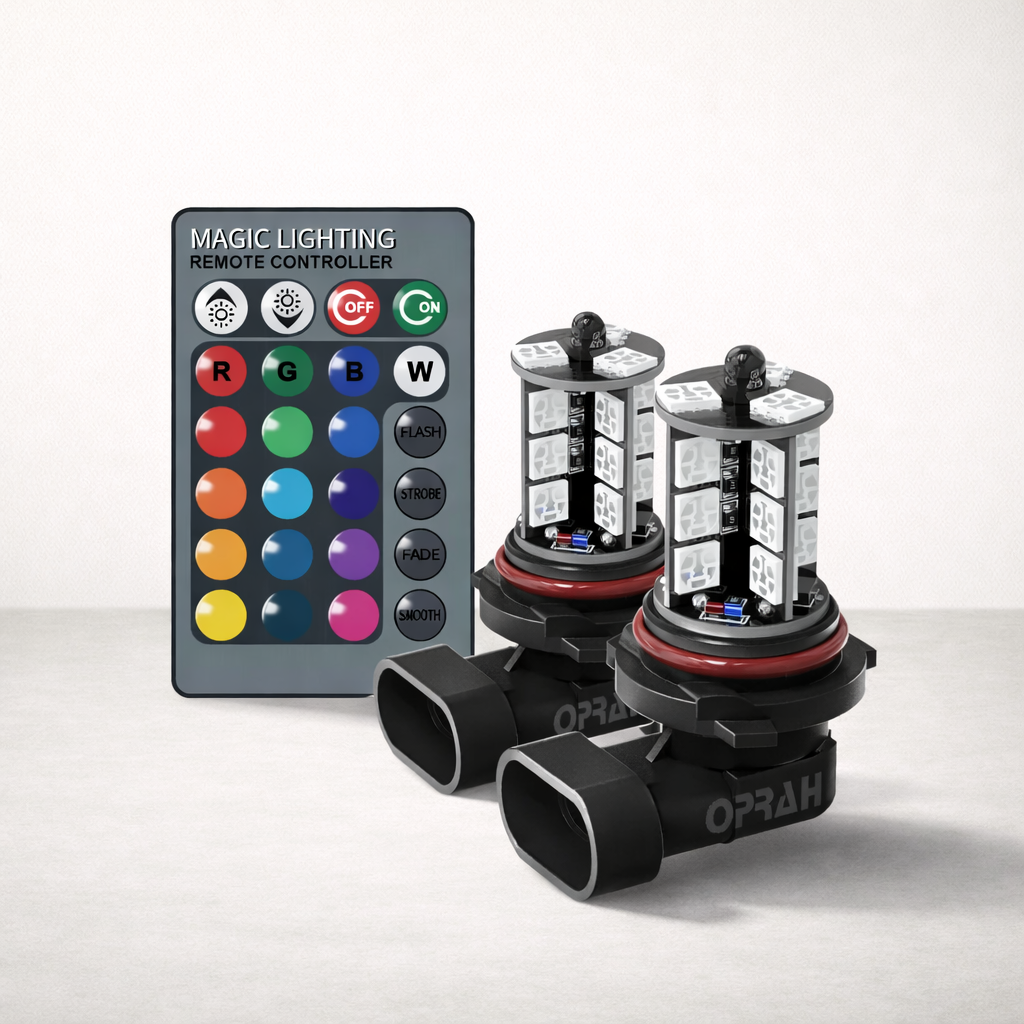 Ampoule H4 LED | H4 phare RGB multicolore