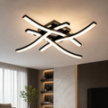 Plafonnier LED | Vague Moderne 4 Têtes