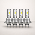 Ampoule H7 LED | Pack 4 Phares Longue Portée