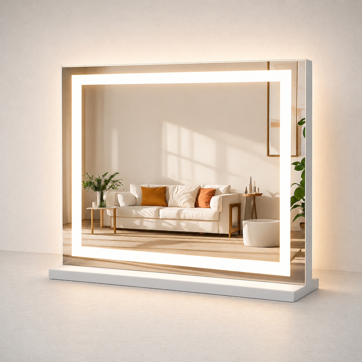 Miroir LED | Hollywood Bluetooth Recharge Pro