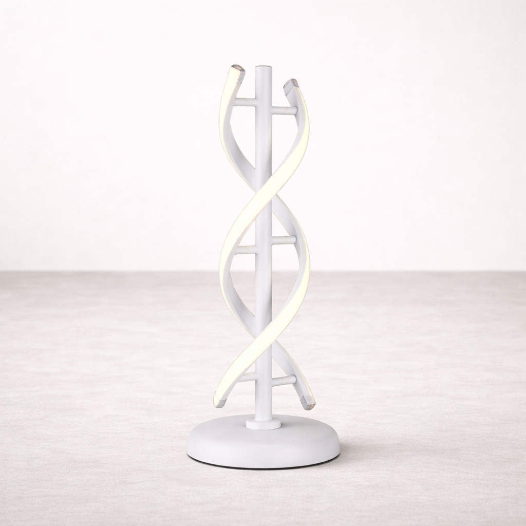 Lampe LED | Little White Spiral Lamp