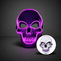 Masque LED Visage | Masque Crâne LED Classique