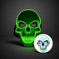 Masque LED Visage | Masque Crâne LED Lumineux