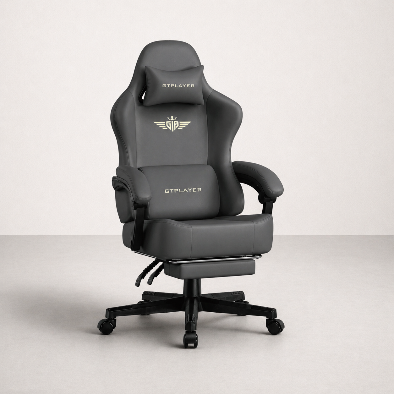 Chaise Gaming LED | Fauteuil Gamer GTPLAYER Gris
