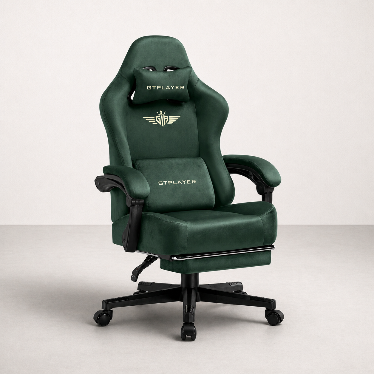 Chaise Gaming LED | Fauteuil Gamer GTPLAYER Vert