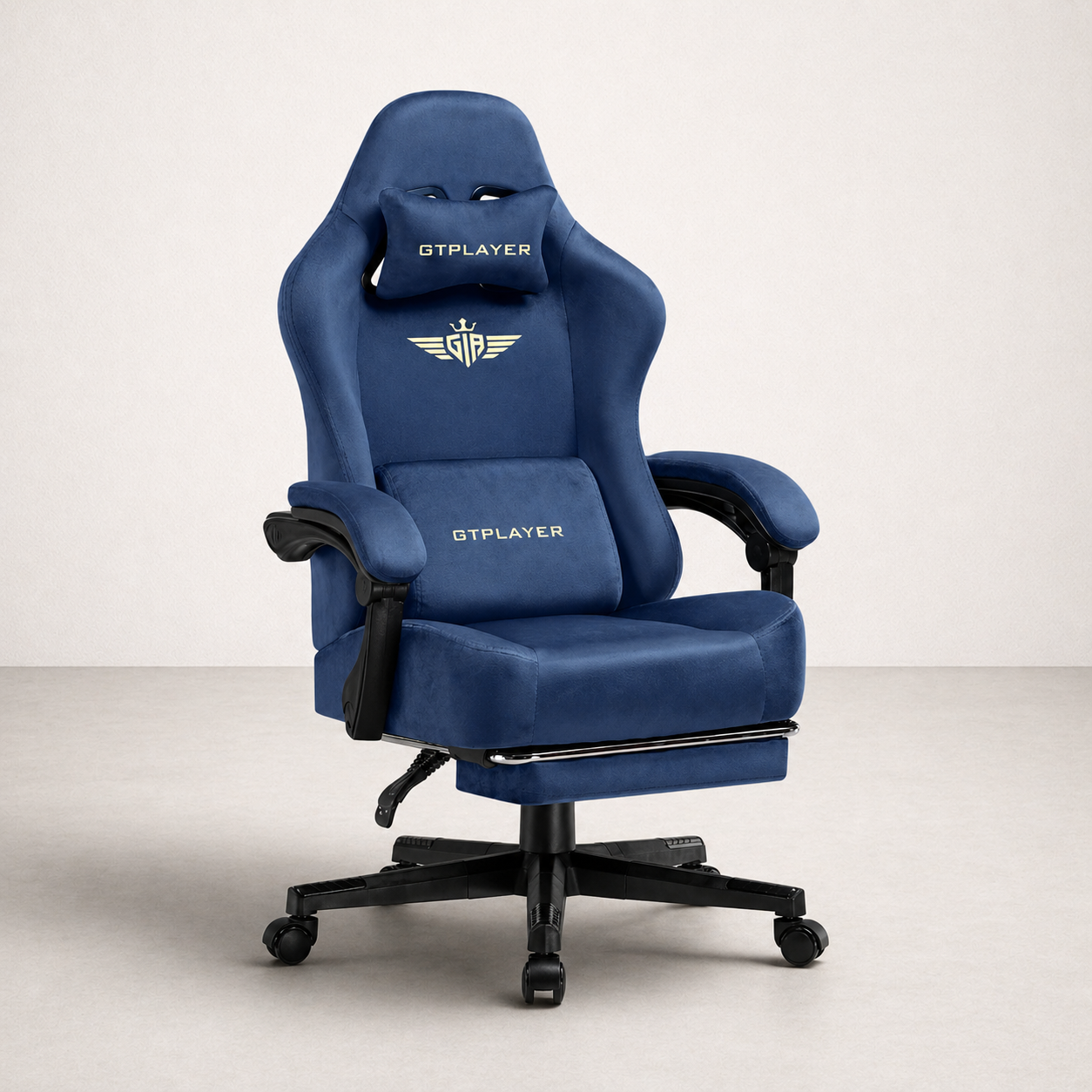 Chaise Gaming LED | Fauteuil Gamer GTPLAYER Bleu