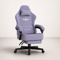 Chaise Gaming LED | Fauteuil Gamer GTPLAYER Gris Clair