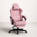 Chaise Gaming LED | Fauteuil Gamer GTPLAYER Rose Clair