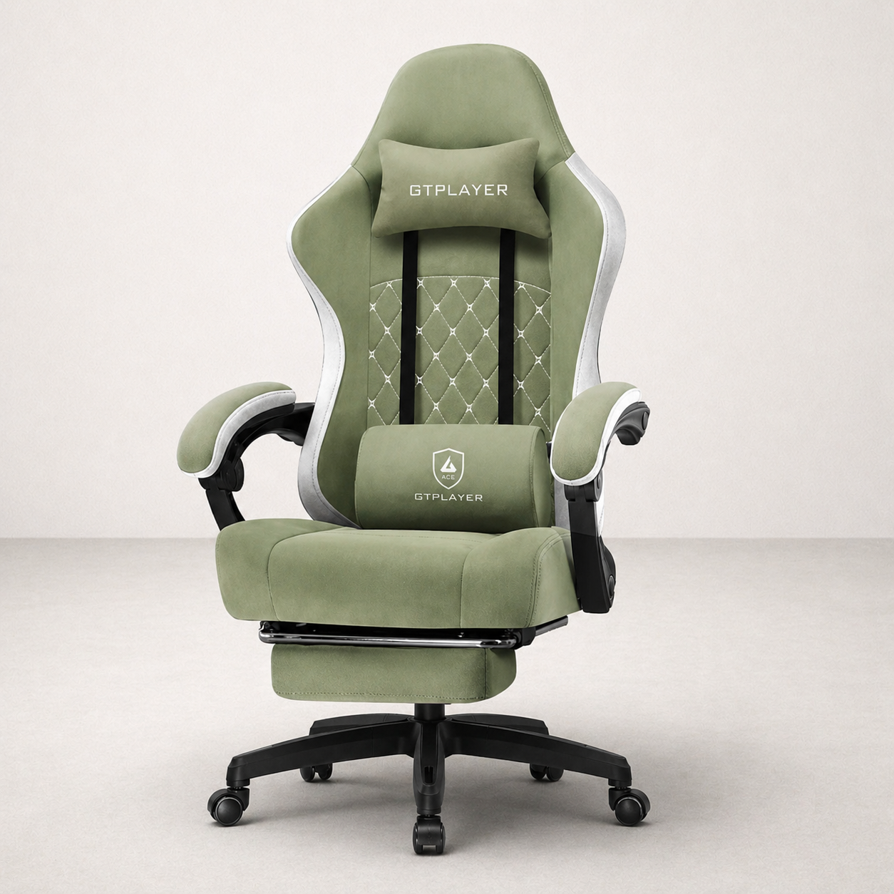 Chaise Gaming LED | Fauteuil Gamer GTPLAYER Vert