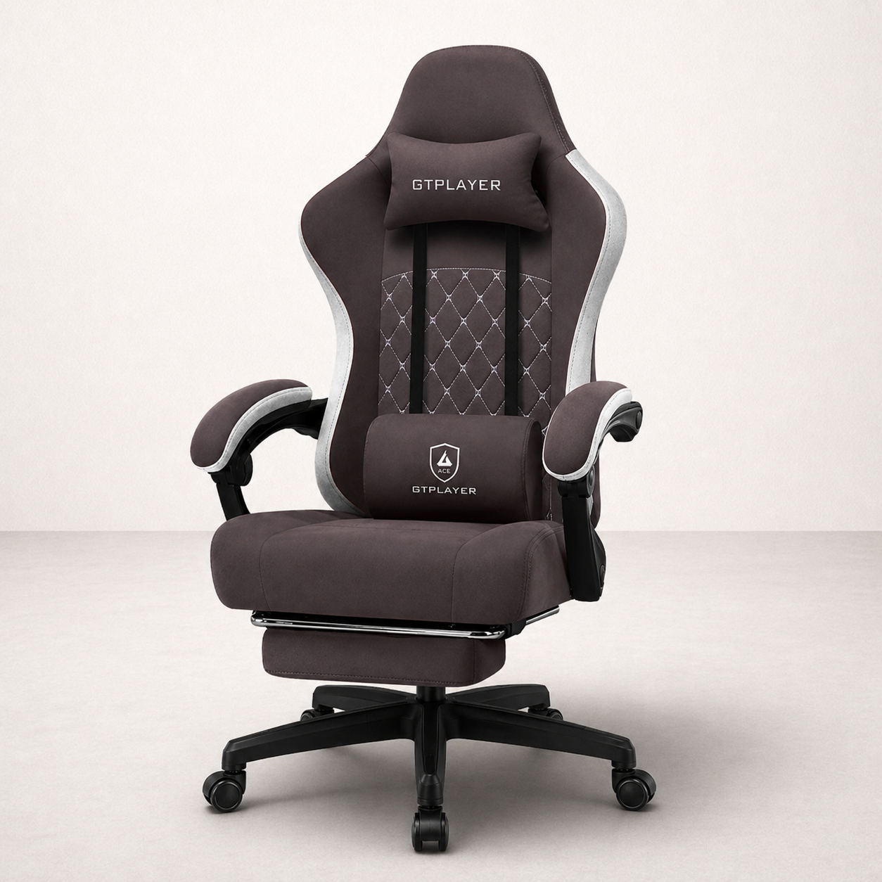 Chaise Gaming LED | Fauteuil Gamer GTPLAYER Marron