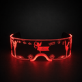 Masque LED Visage | Lunettes LED Rave