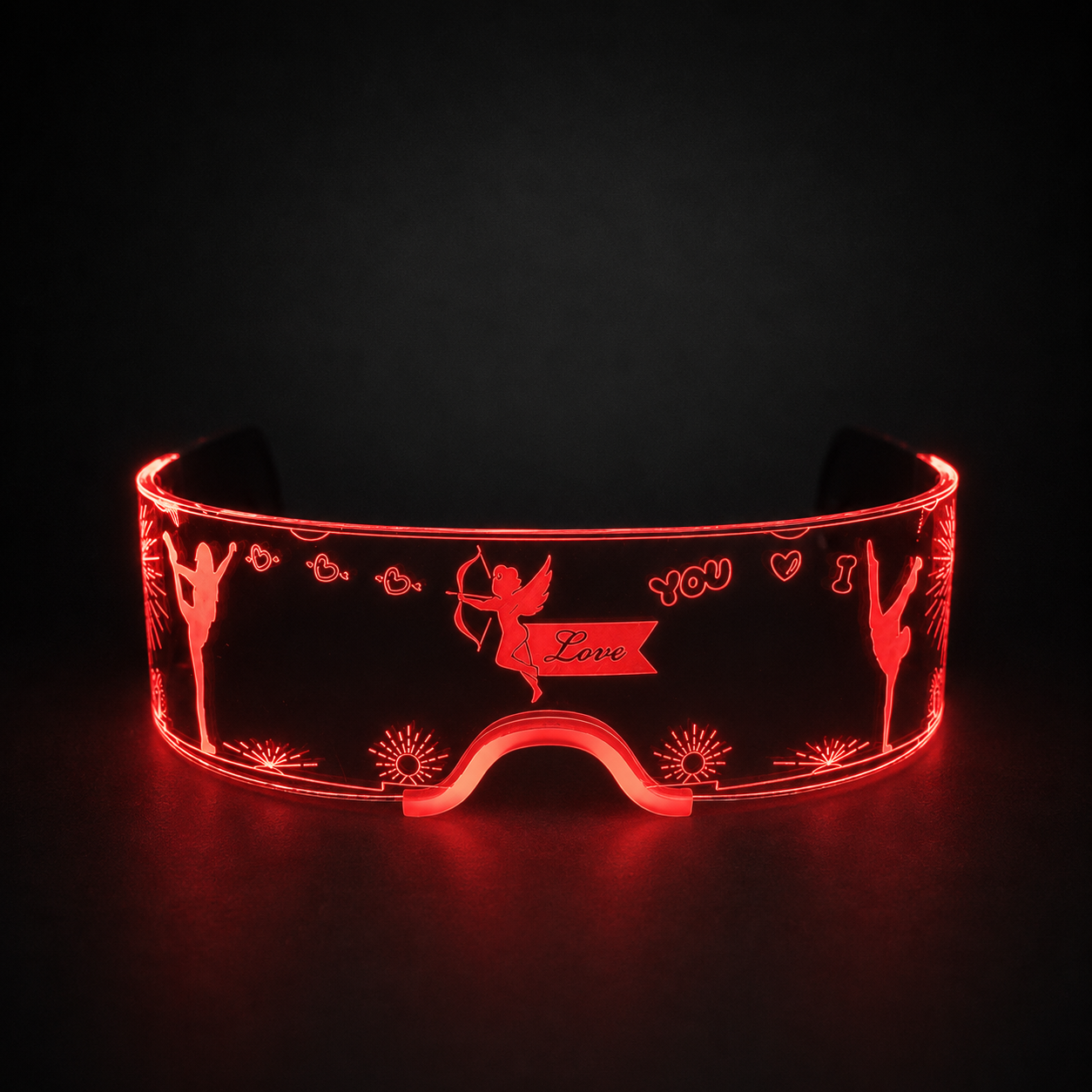 Masque LED Visage | Lunettes LED Rave