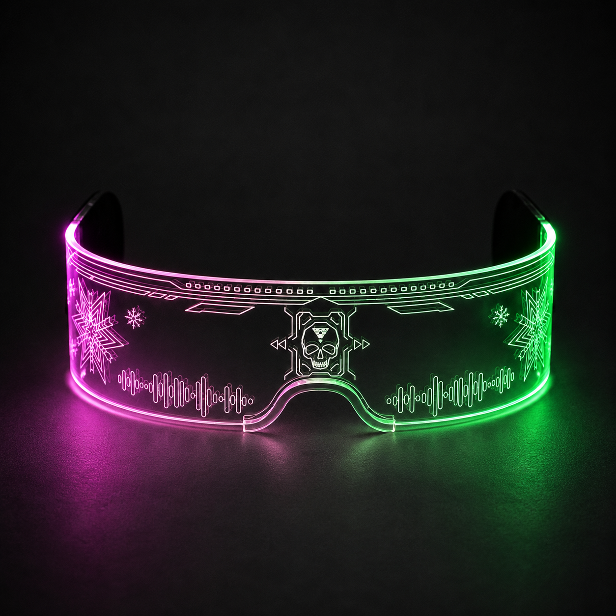 Masque LED Visage | Lunettes LED Mode