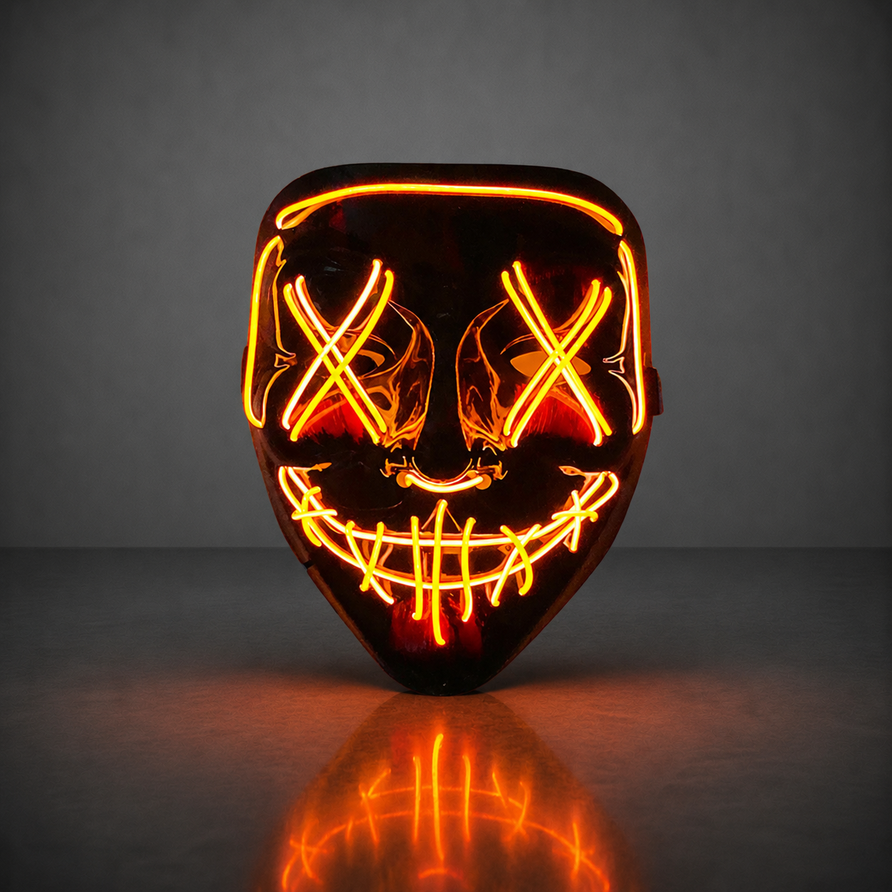 Masque LED Visage | Masque Purge LED Cosplay Halloween