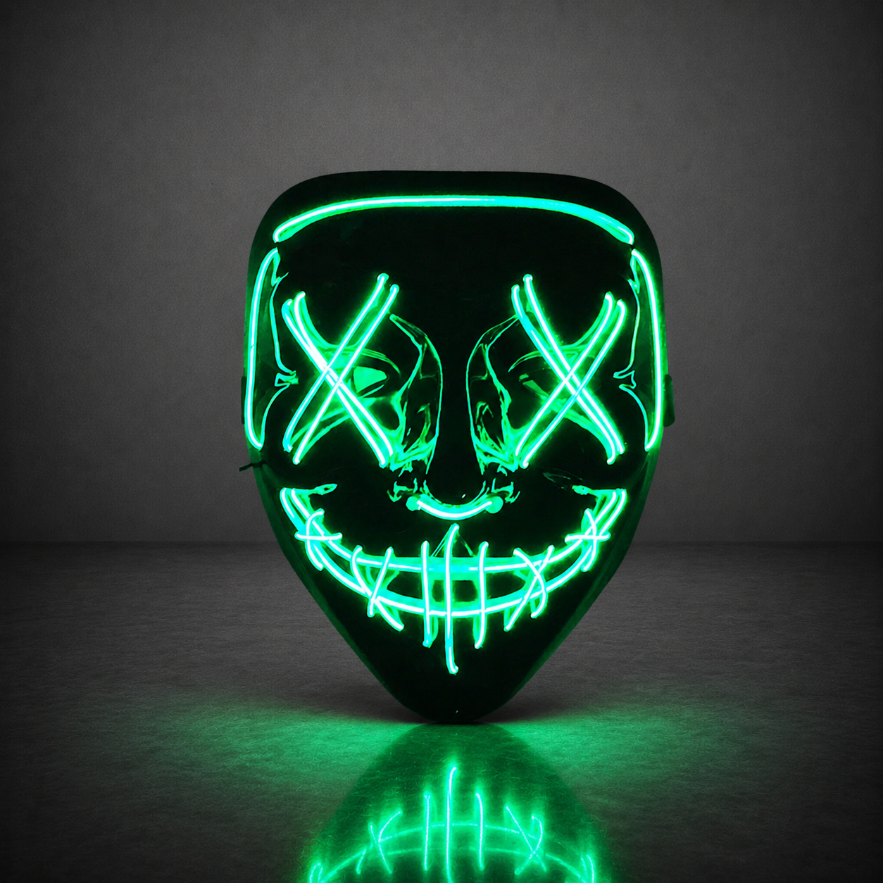 Masque LED Visage | Masque Purge LED Vert