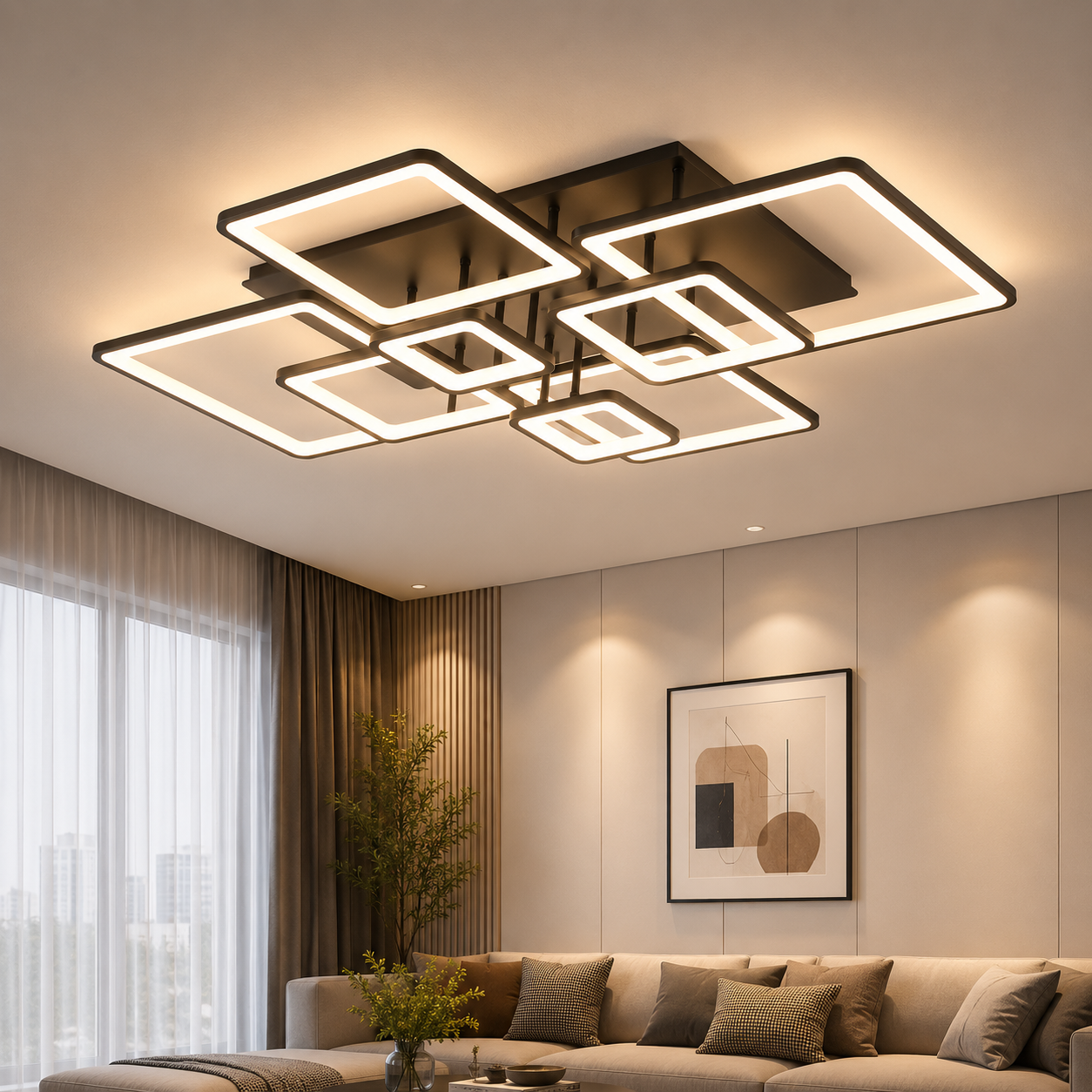 Plafonnier LED | Suspension Nordique Chic