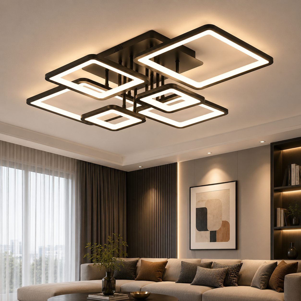 Plafonnier LED | Suspension Nordique Chic