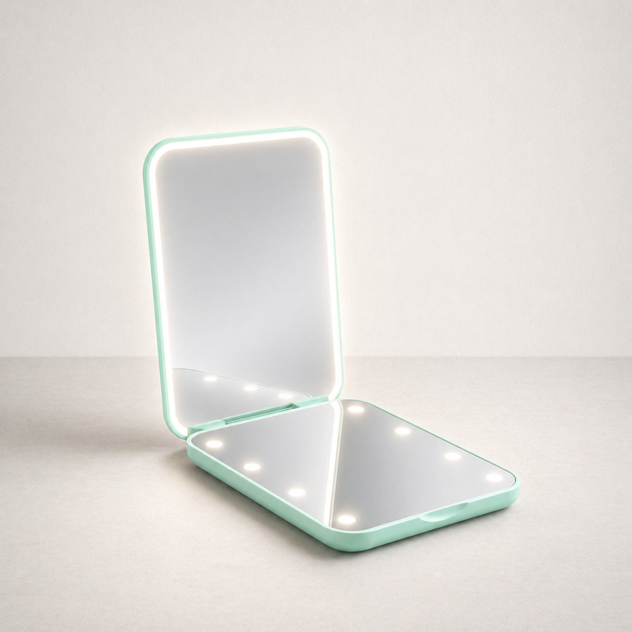 Miroir LED | Compact Pliable Voyage