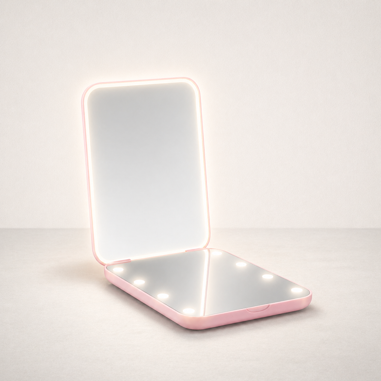 Miroir LED | Compact Pliable Voyage