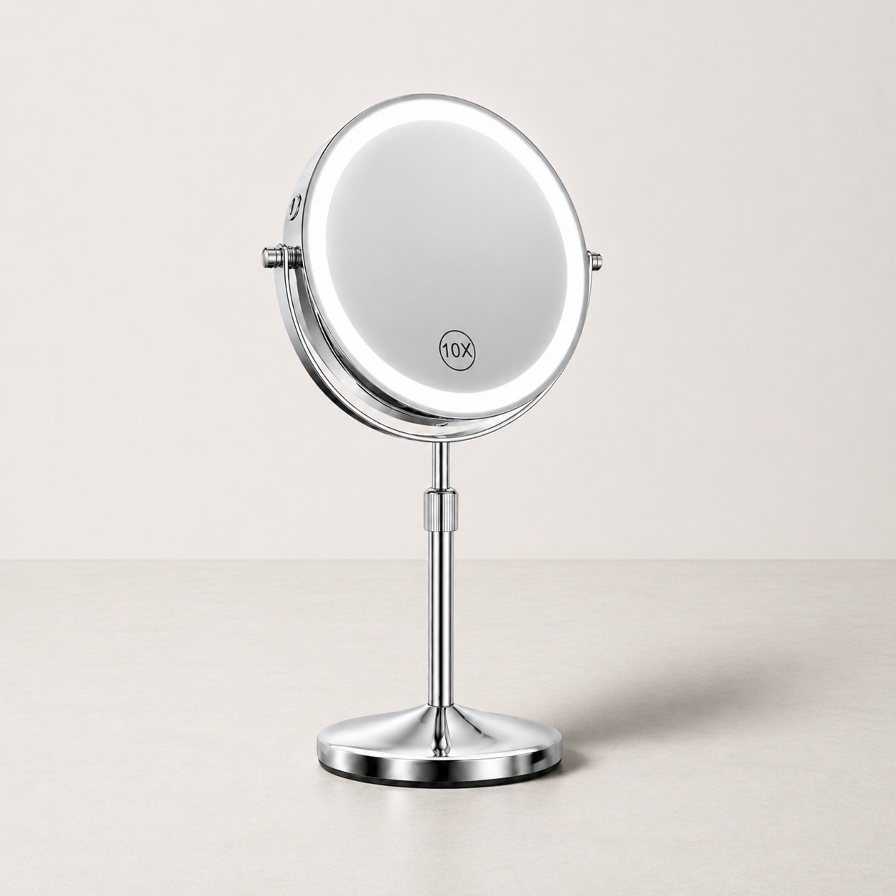 Miroir LED | Télescopique 10X Précision