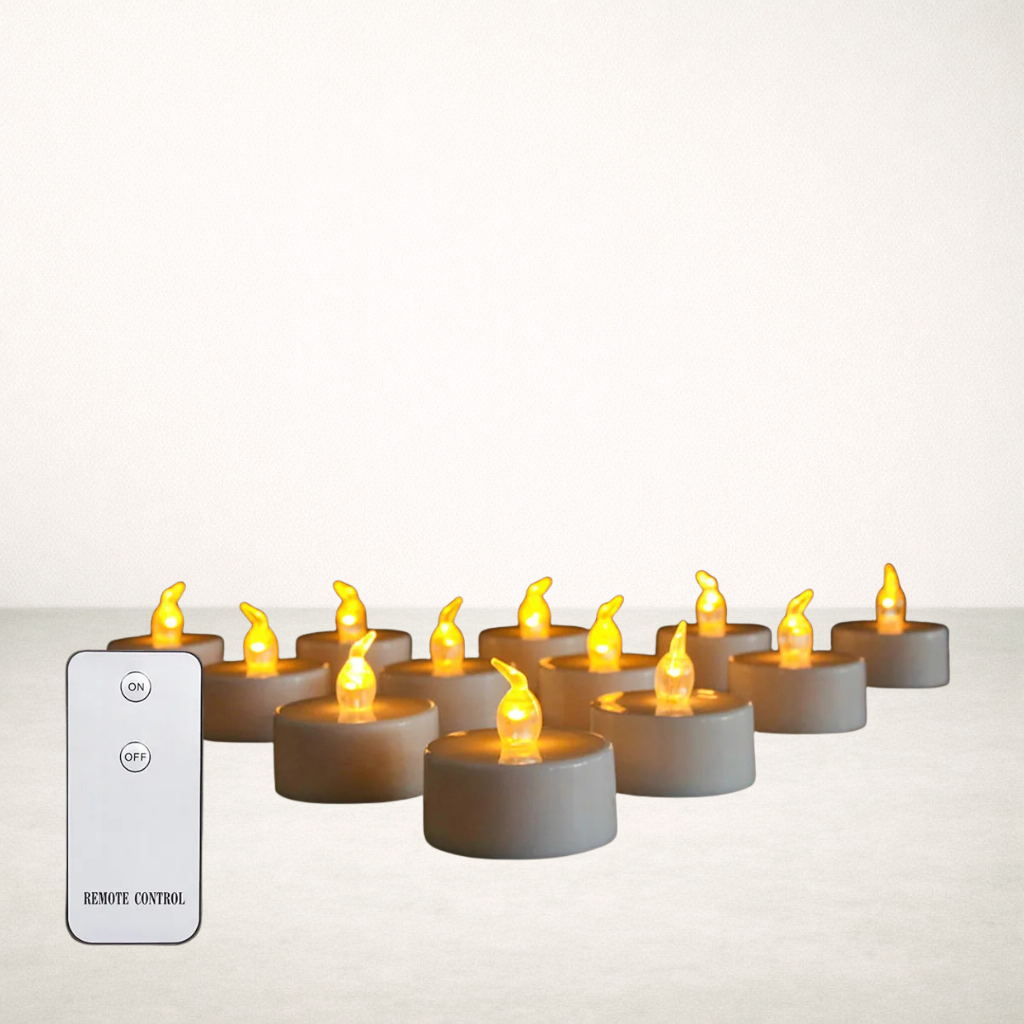 Bougie LED | Petites Bougies Moderne x12