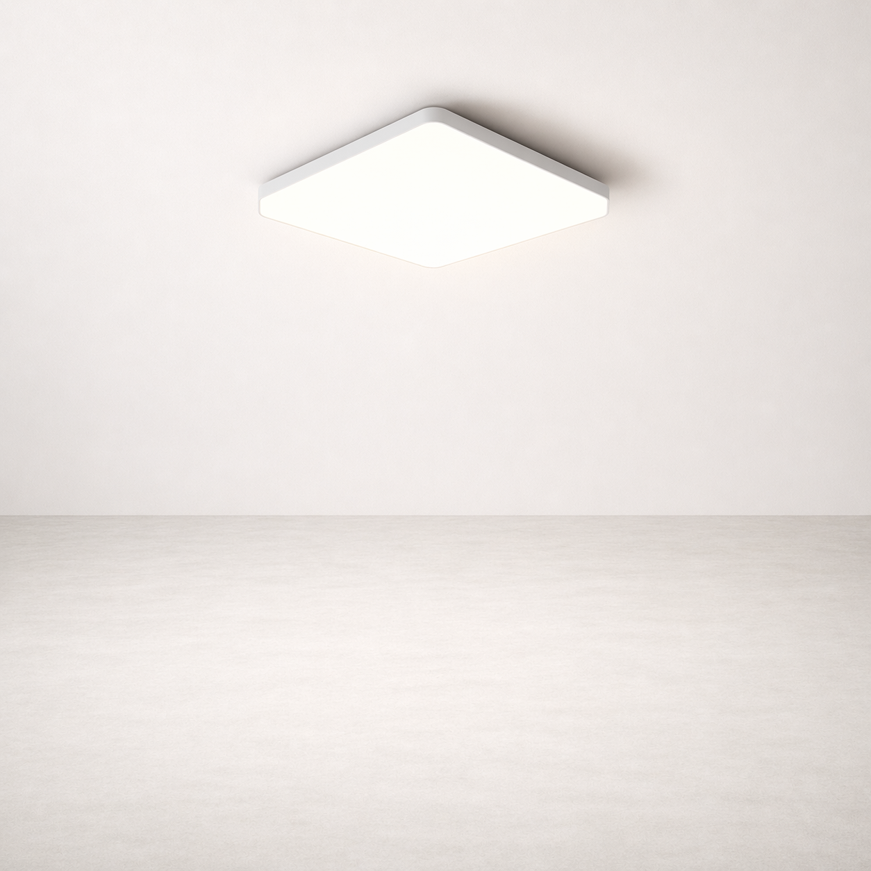 LED Chambre | SquareFlat 34W plafond Luxe