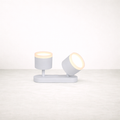 Spot LED | Double Spot Saillie Orientable Blanc