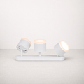Spot LED | Triple Spot Saillie Orientable Blanc