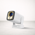 Projecteur LED | DarkShot blanc lentille or